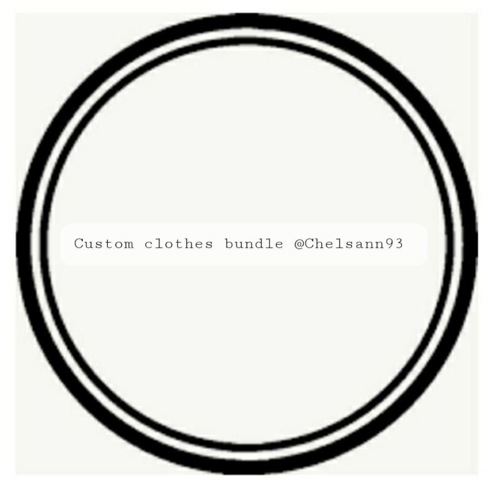 Custom clothes bundle